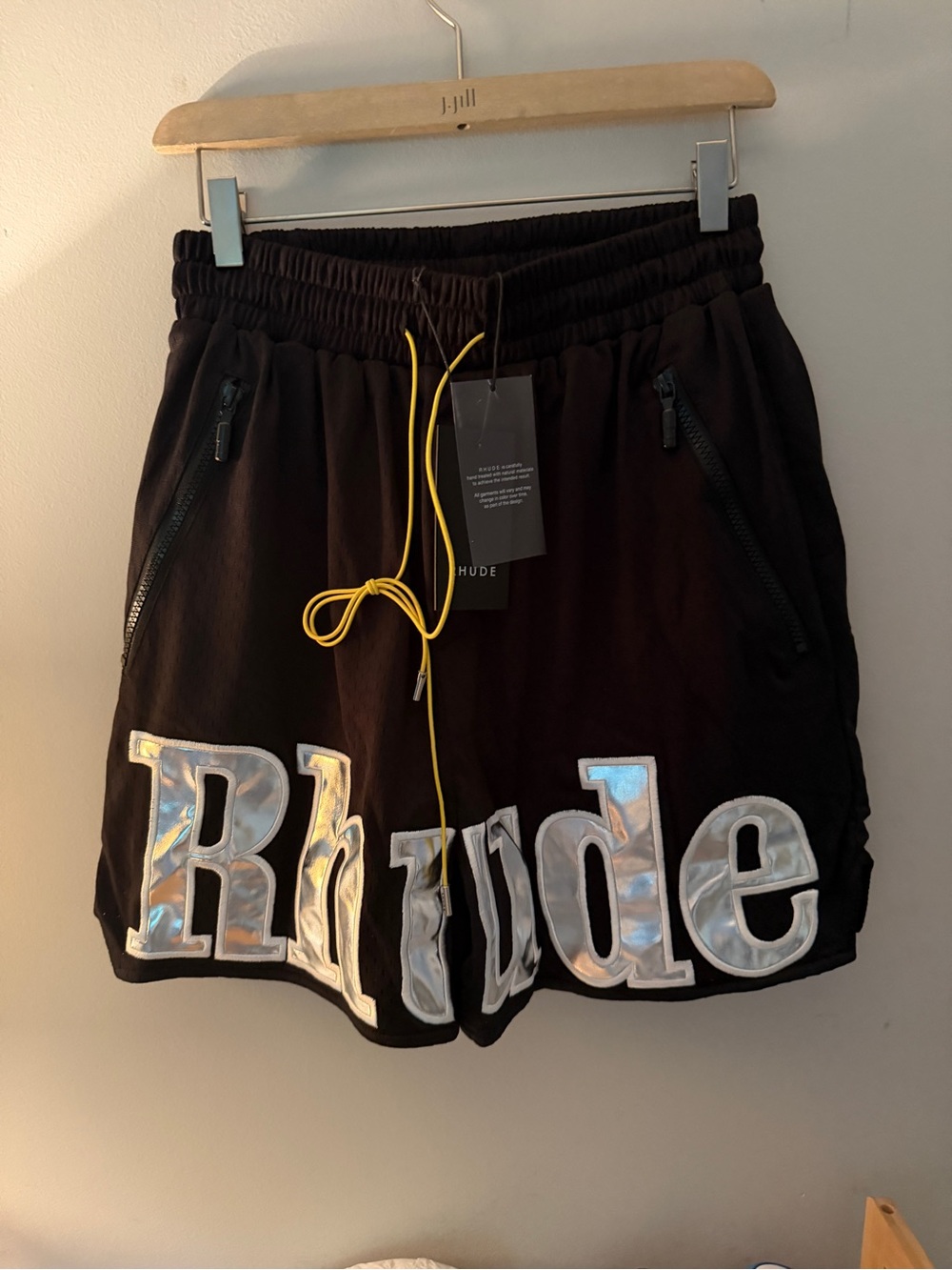 Rhude Logo Shorts Mesh